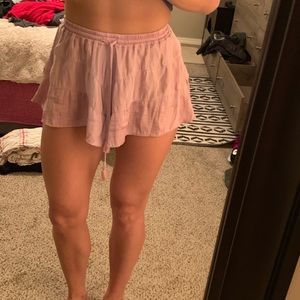 Silky free people pajama shorts